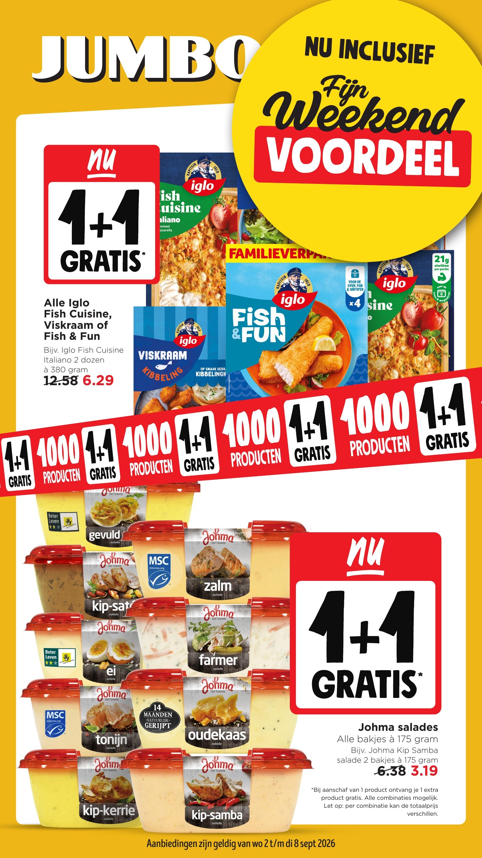 Jumbo Foodmarkt 第 36 周传单明天结束：38 页只剩两天，是今天十三份里最急的一份